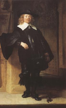 REMBRANDT Harmenszoon van Rijn Portrait of a Man Standing (mk33)